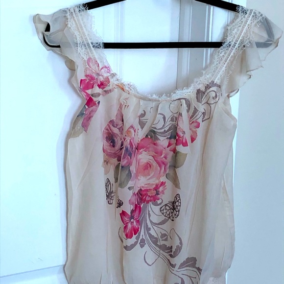 Delicate floral blouse - Picture 1 of 5